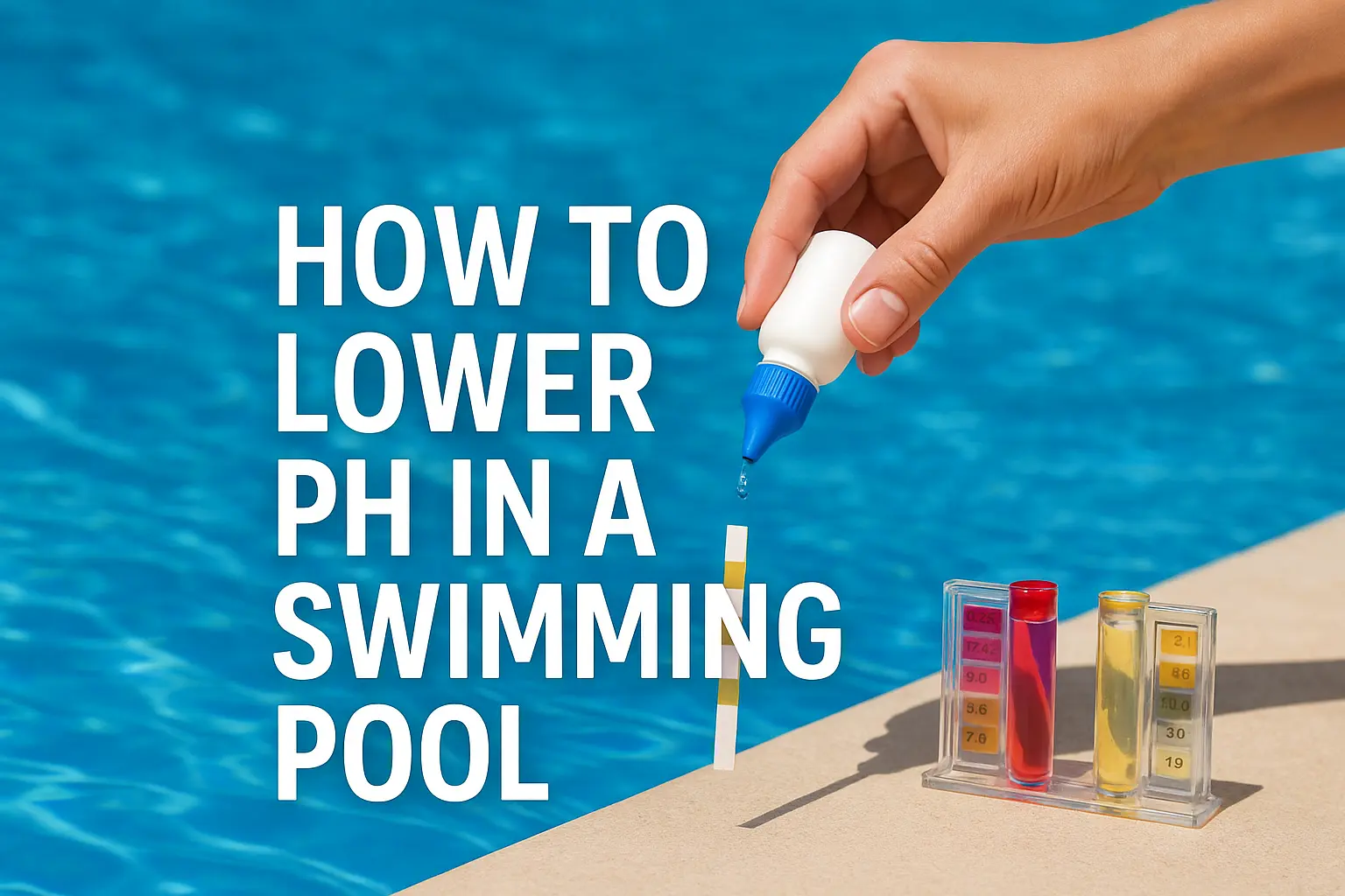 How to Lower pH in Swimming Pool